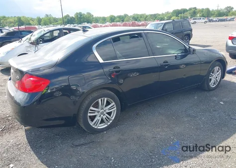 2012 Infiniti G25X from USA, damaged, VIN JN1DV6AR4CM862320